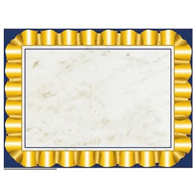 Gold Ribbon Border