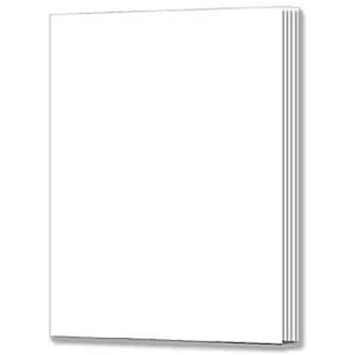 Carson Dellosa Education Blank Book, White, 10 x 7, 12 pack, Paperback (9780742403895)