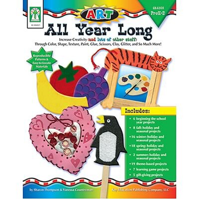 Art All Year Long Book, 160 pages