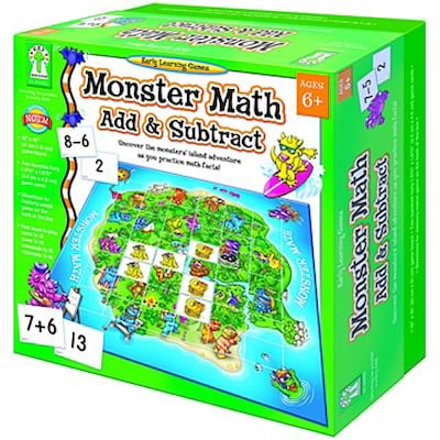 Monster Math Add and Subtract