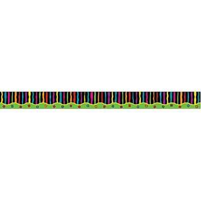 Neon, Stripe Border
