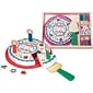 Wooden Set, Birthday Party Play Foods, 34 Pieces