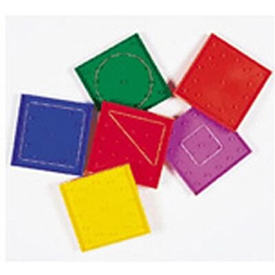 Double-Sided Rainbow Geoboards