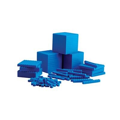 Interlocking Base Ten Units, Set of 100