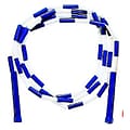 Martin Sports Segmented Jump Rope Plastic 9 ft, Blue/White, Each (MASJR9)