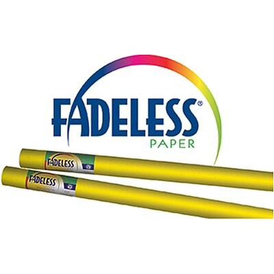 Pacon Fadeless Bulletin Board Art Paper Roll, 24 x 12, Canary Yellow (PAC57080Q)