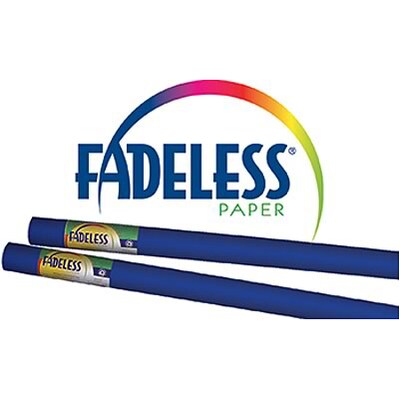 Pacon Fadeless Bulletin Board Art Paper Roll, 24 x 12, Royal Blue (PAC57200Q)