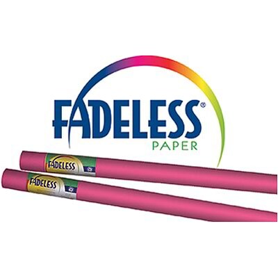 Pacon Fadeless Bulletin Board Art Paper Roll, 24 x 12, Magenta (PAC57340Q)