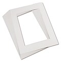 Pacon® Pre-Cut Mat Frames; White, 9”x12”, 12/Pack