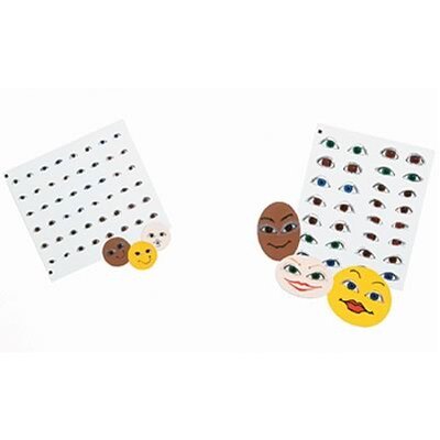 Roylco Large Eyeball Stickers, 150 ct. (R-3338)
