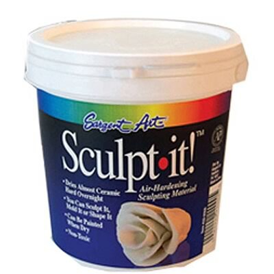 Sargent Art® Sculpt•it!®, 2 lbs., White