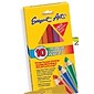 Sargent Art® Triangle Colored Pencils; 10/Box