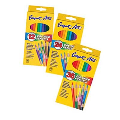 Sargent Art Colored Pencils, Assorted Colors, 36/Box (SAR227236)