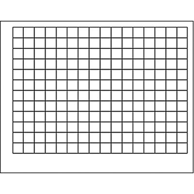 Trend® Wipe-Off® Charts; Graphing Grid (1 1/2 Squares)
