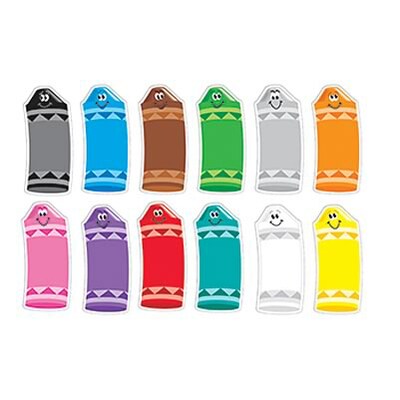 Trend® Classic Accents® Variety Packs; Crayon Colors