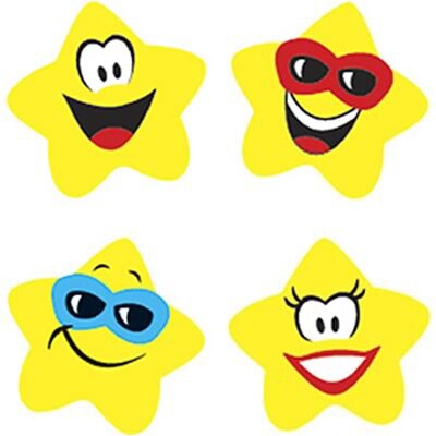 Trend Star Brights superShapes Stickers, 800 CT (T-46069)