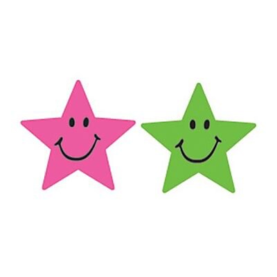 Trend Star Smiles superShapes Stickers, 800 CT (T-46079)