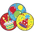 Trend Big Birthday - Frosting Stinky Stickers Large Round, 60 ct. (T-83422)