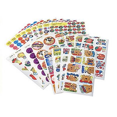 Trend Super Assortment Stickers, Pack of 1000 (T-90006)