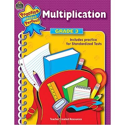 Practice Makes Perfect: Multiplication, Grade 3