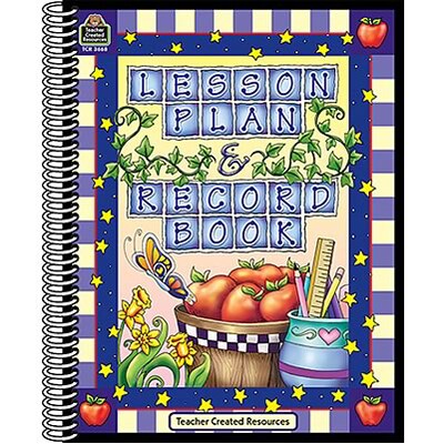 Lesson Plan and Record Book, Apples & Ivy, 6 Subjects