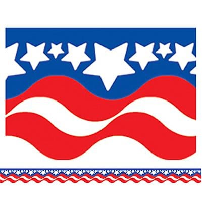 Patriotic Border Trim