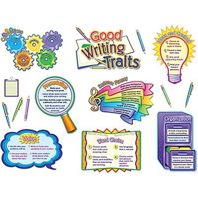 Good Writing Traits Bulletin Board Set