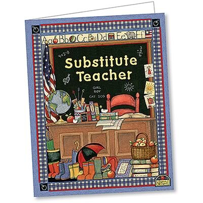 Susan Winget Substitute Teacher Pocket Folders