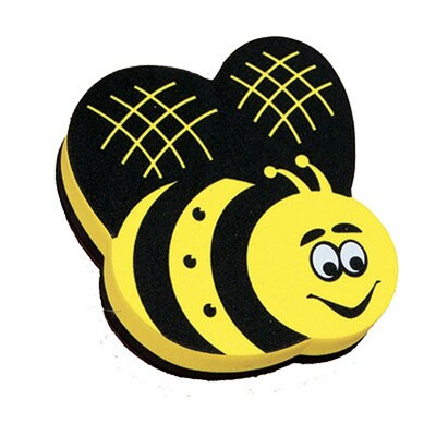 Ashley Magnetic Whiteboard Eraser; Bee