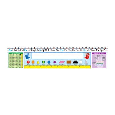 Carson-Dellosa Desk Nameplates; Traditional Manuscript, Grade 1-2