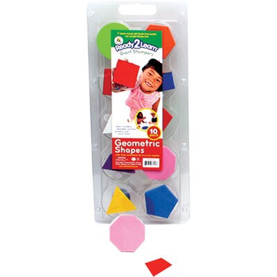 Ready2Learn™ Giant Stampers; Geometric Shapes