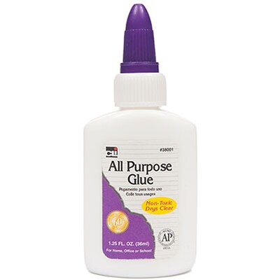 CLN Washable Craft Glue, 1.25 oz. (CHL38001Q)