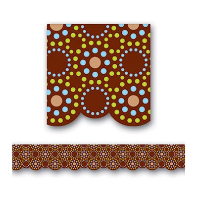 Creative Teaching Press™ Borders; Lots of Dots, Brown
