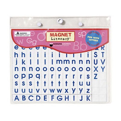 Dowling Magnets 1 Fun With Letters Magnet Activity Set, Red/Blue (DO-733003)