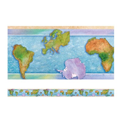 Edupress Borders; World Continents