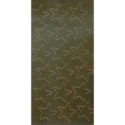 Eureka Presto-Stick 3/4 Foil Star Stickers, Gold, 175 ct. (EU-82424)