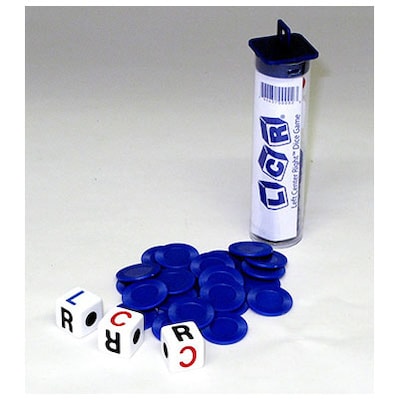 Koplow Games Dice; Left Center or Right Single Game