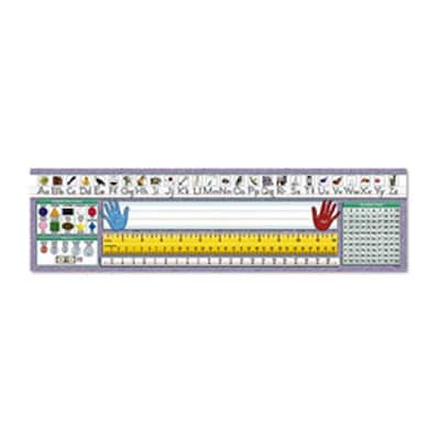 Primary Traditional Manuscript Alphabet Desk Plate