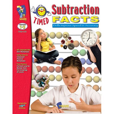 Timed Subtraction Facts; Grades 1-3