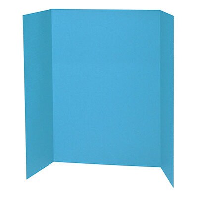 Pacon® Presentation Boards; 48x36, Sky Blue