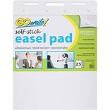 Pacon GoWrite! Self-Stick Easel Pad, 20 x 23, White, 25 Sheets (PACSP2023)