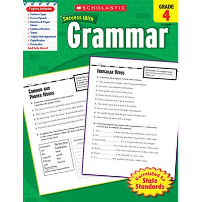 Scholastic Success With Grammar, Grade 4