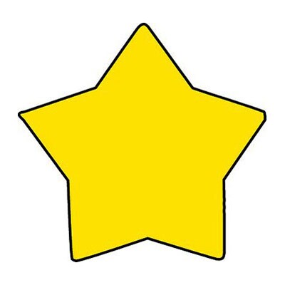 Shapes Etc Notepads; Mini, Star