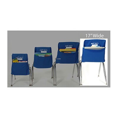 Seat Sack® 17-Inch Chair Pocket, Large, Blue (SSK00117BL)