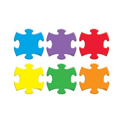 Trend® Mini Accents® Variety Packs; Puzzle Pieces