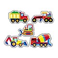 Trend Construction Vehicles superShapes Stickers-Large, 200 CT (T-46304)