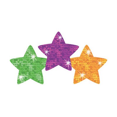 Trend Super Stars superShapes Stickers-Sparkle, 180 CT (T-46306)