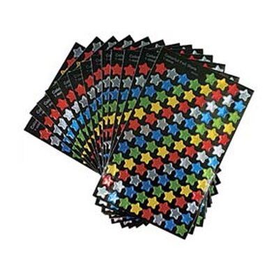 Trend Colorful Foil Stars superShapes Value Pack, 1300 CT (T-46912)