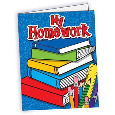 Teacher Created Resources Pocket Folders; My Homework