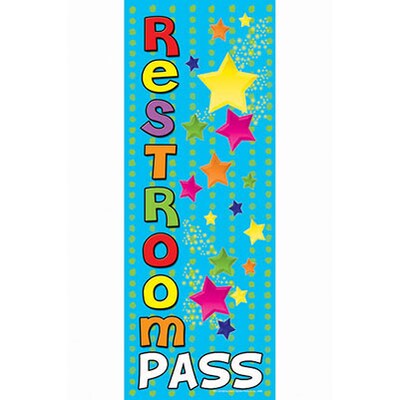 Top Notch Hall Passes; Restroom Pass